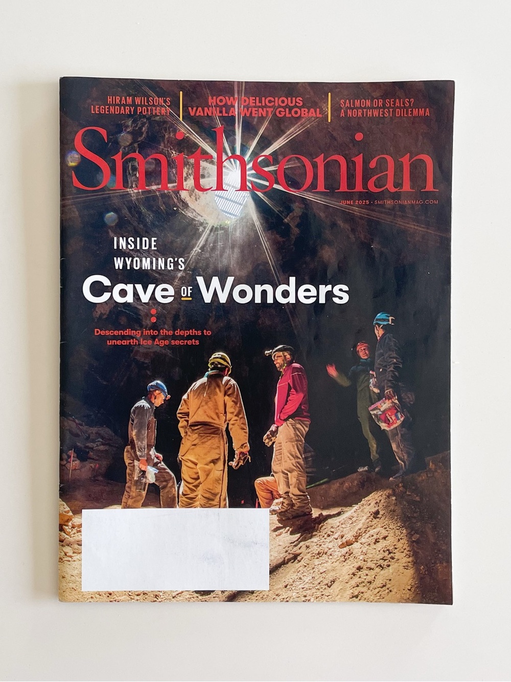 Smithsonian Magazine (June 2025 Issue) Inside Wyoming's Cave of Wonders